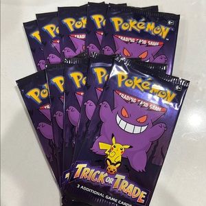 Pokémon Halloween BOO-ster bundle trick or trade